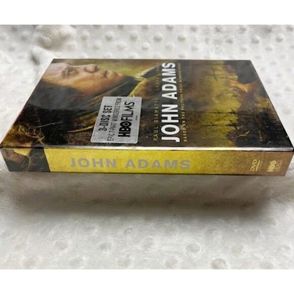 John Adams (DVD, 2008, 3-Disc Set) 7 Part TV Mini-Series HBO Films-NEW, SEALED - Picture 3 of 7